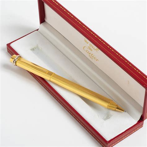 cartier must ballpoint pen